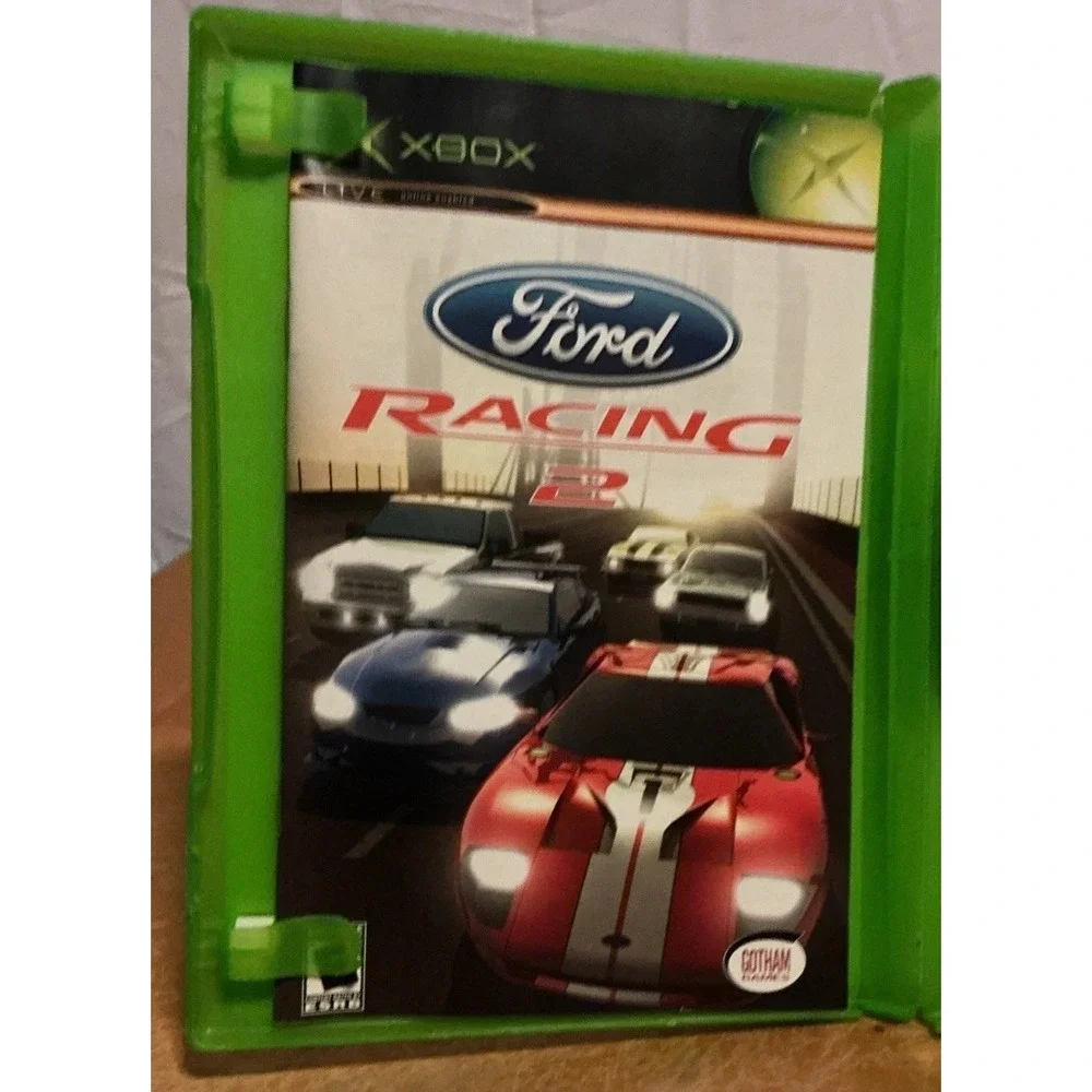 Ford Racing 2 Microsoft Original Xbox Complete In Box With Manual, Scratched